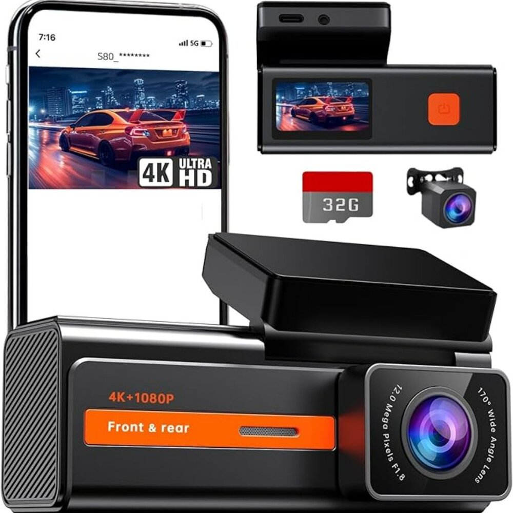 Dash Cam - New In Box - Retail $96